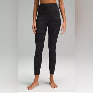 Lululemon align 25” black camo leggings